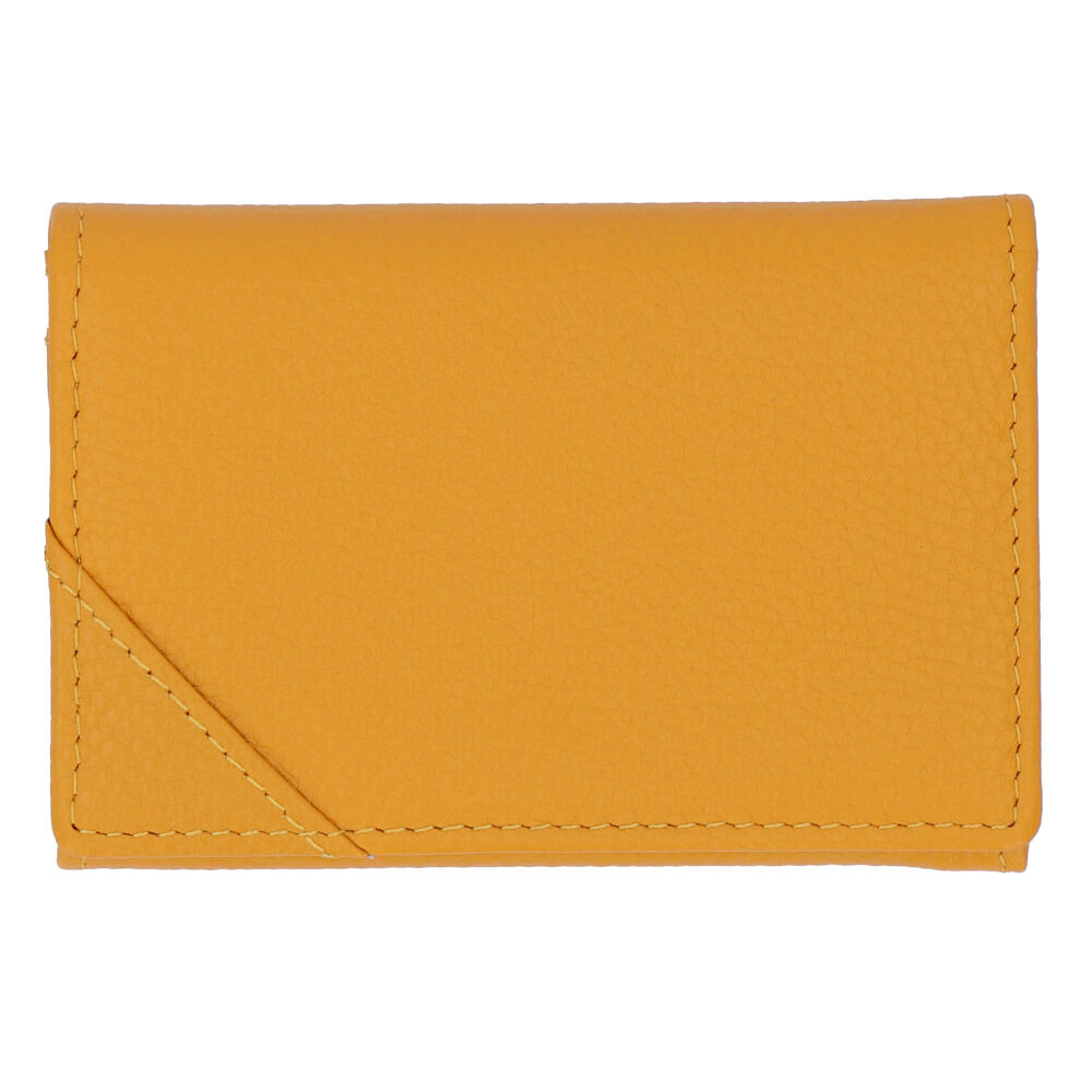 BACKYARD FAMILY「LIZDAYS リズデイズ 名刺入れ レディース 本革 通販 カードケース スリム 大容量」|名刺入れ・カードケース|イエロー1