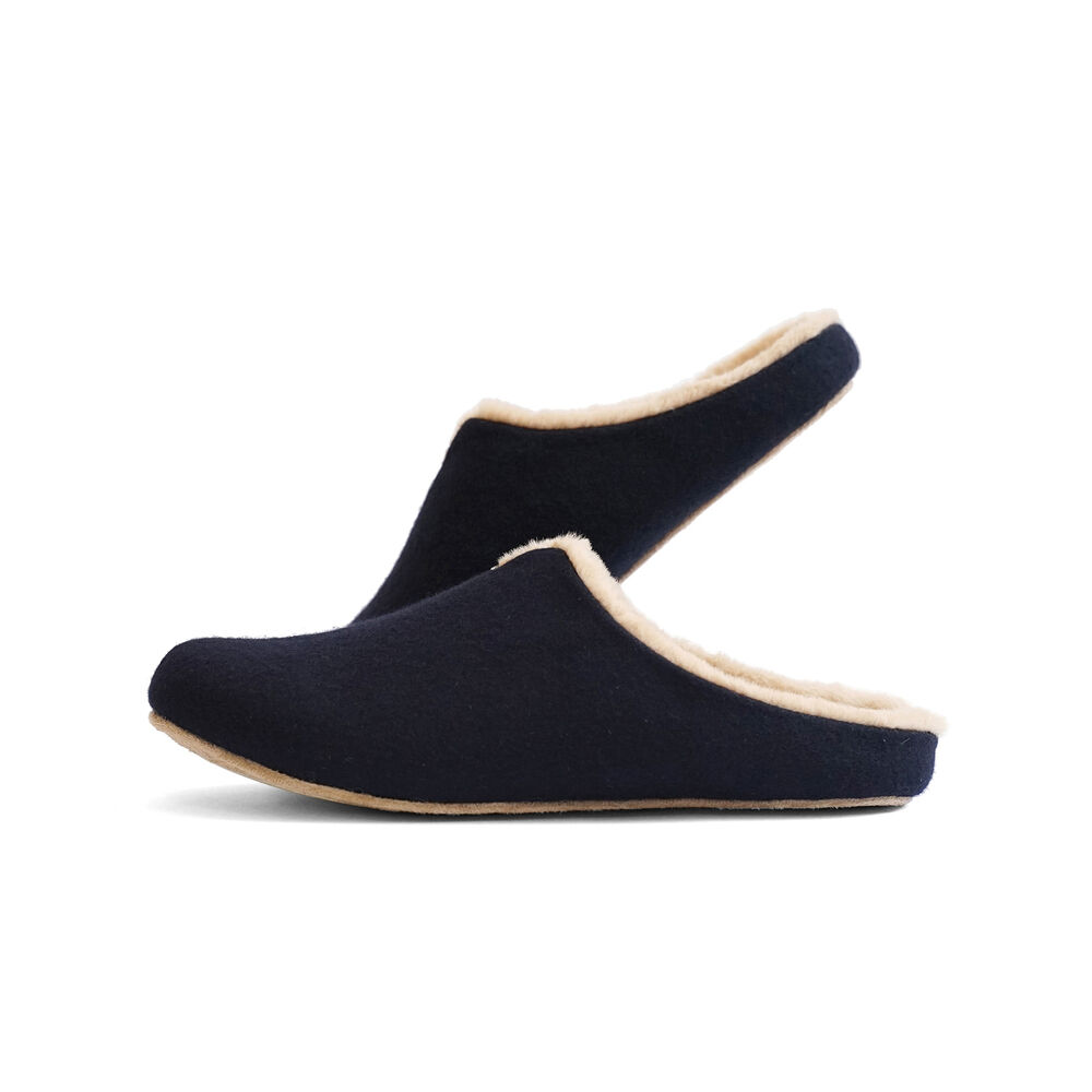 BACKYARD FAMILY「ルームズ スリッパ 通販 ルームシューズ 部屋履き ルームスリッパ ボアスリッパ 室内履き メンズ」|ルームシューズ|ブルー1