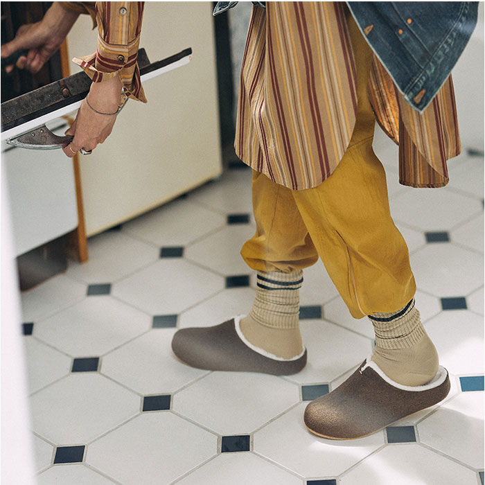 BACKYARD FAMILY「ルームズ スリッパ 通販 ルームシューズ 部屋履き ルームスリッパ ボアスリッパ 室内履き メンズ」|ルームシューズ|