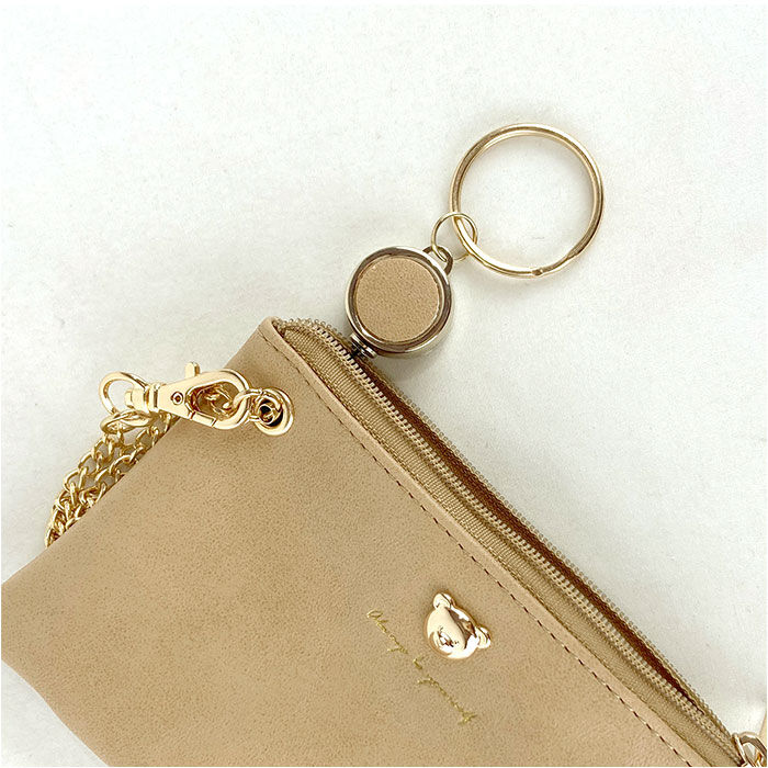 BACKYARD FAMILY「パスケース リール付き キーケース 通販 定期入れ リール付きパスケース 定期券入れ 鍵入れ」|定期入れ|