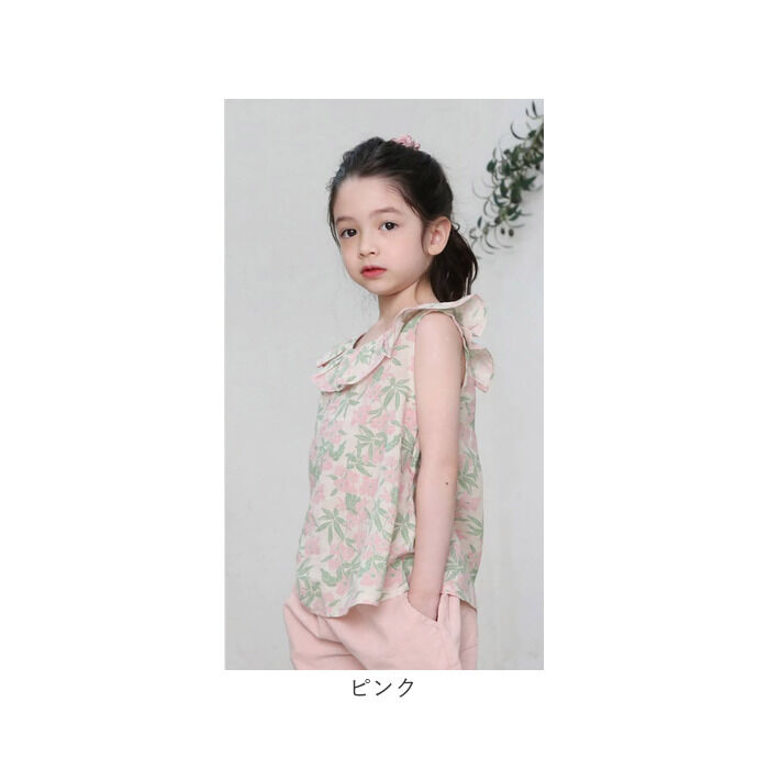 BACKYARD FAMILY「キッズ ノースリーブ 女の子 通販 タンクトップ 63042301 Tシャツ 半袖 夏服 袖なし」|その他|