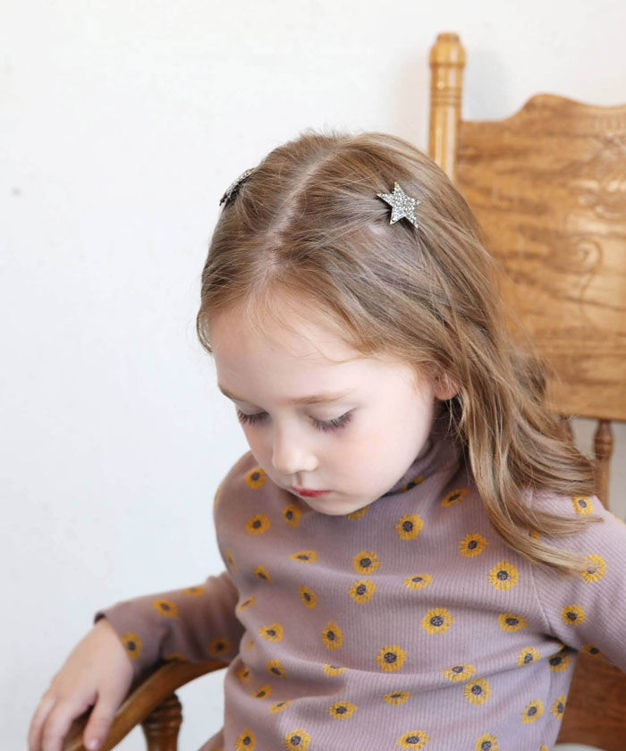 BACKYARD FAMILY「女の子 キッズ 長袖 Tシャツ 通販 ロンT 63042302 長袖Tシャツ カットソー リブ編み」|その他|