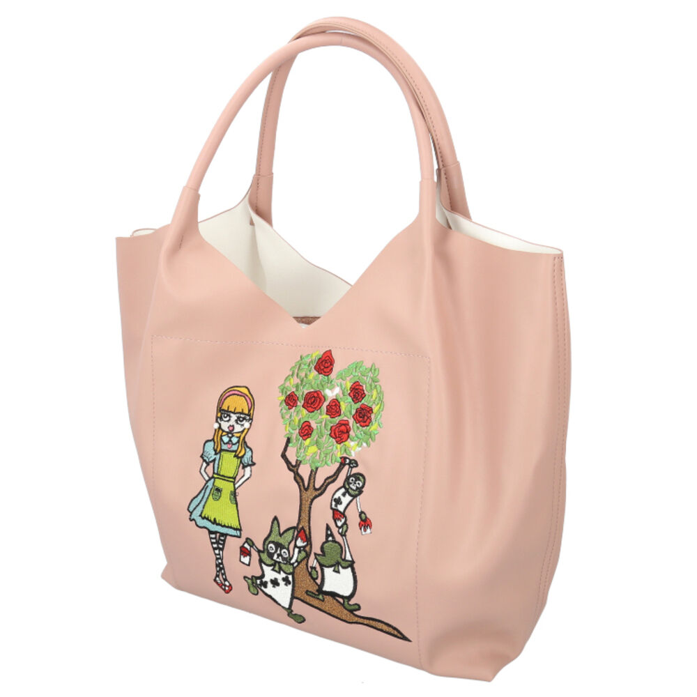 BACKYARD FAMILY「リタちゃん バッグ 83083 通販 トートバッグ トートバック レディース 肩掛け A4 大容量」|トートバッグ|ピンク1