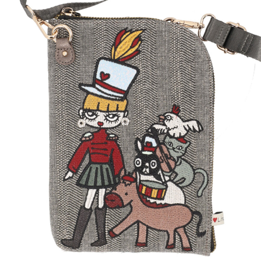 BACKYARD FAMILY「リタちゃん バッグ 83086 通販 ショルダーバッグ ショルダーバック レディース」|ショルダー・メッセンジャー|グレー1