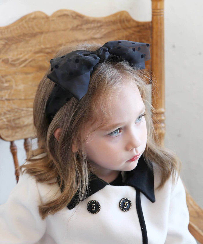 BACKYARD FAMILY「Rora カチューシャ キッズ 通販 かおり リボンカチューシャ ヘッドドレス 髪飾り リボン」|その他|