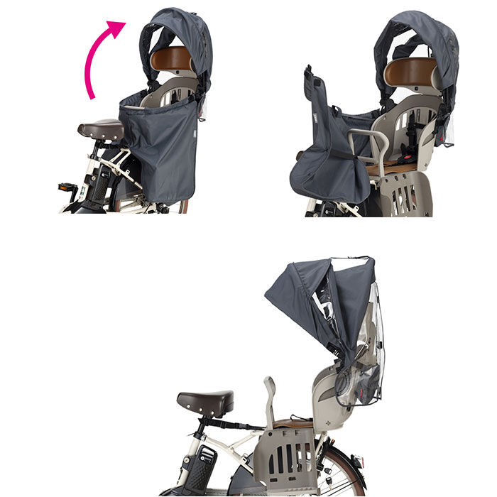 BACKYARD FAMILY「OGK ルーフキッズ 単品 通販 子供乗せレインカバー チャイルドシートカバー 子供乗せ 自転車」|その他|