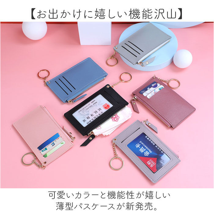 BACKYARD FAMILY「カードケース パスケース 通販 小銭入れ キーケース コインケース ミニ財布 定期入れ カード入れ」|定期入れ|