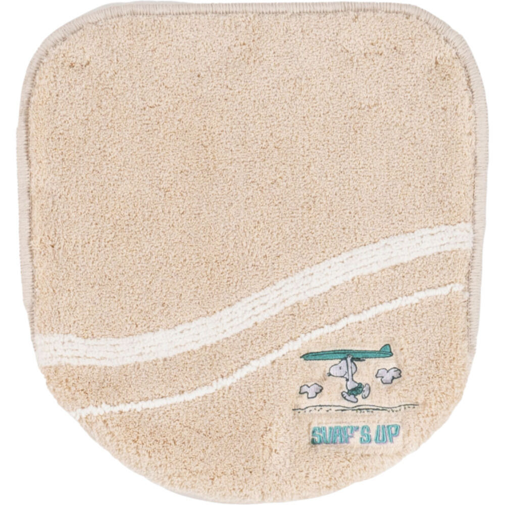 BACKYARD FAMILY「トイレ フタカバー キャラクター 通販 兼用フタカバー トイレフタカバー 洗える トイレ蓋カバー」|トイレタリー・ランドリーグッズ|ベージュ1