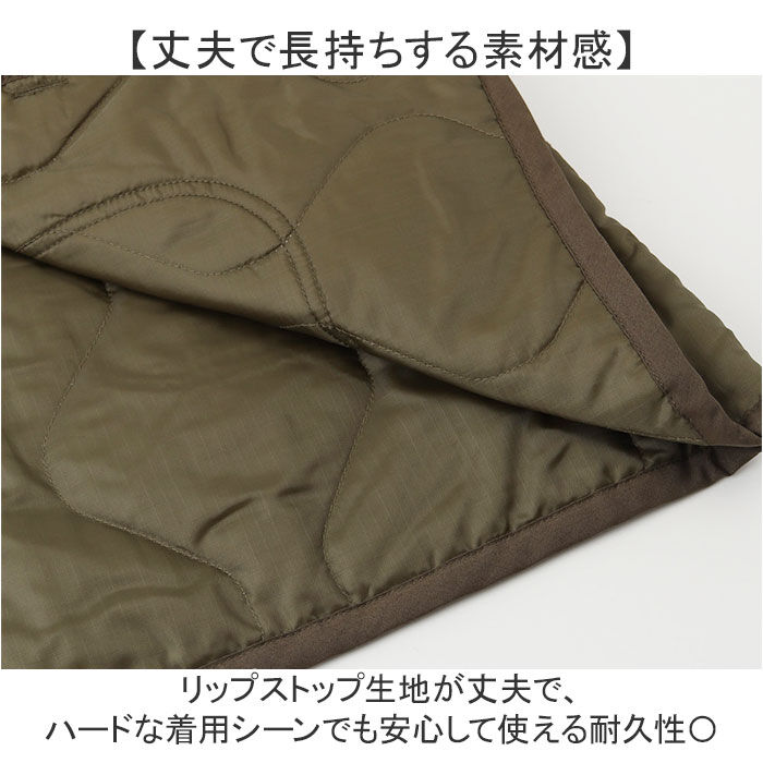 BACKYARD FAMILY「HOUSTON M-51 通販 キルティングコート キルティングジャケット キルティング ブルゾン」|その他|