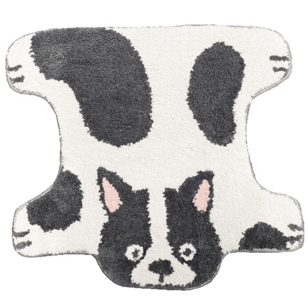 BACKYARD FAMILY「ミニマット かわいい 通販 犬のひらきマット マット ラグ 玄関マット キッチンマット 滑り止め」|その他|ホワイト1