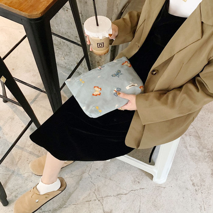 BACKYARD FAMILY「コスメポーチ トラベルポーチ 大容量 縦 通販 化粧ポーチ ポーチ 化粧入れ コスメ入れ 小物入れ」|ポーチ|