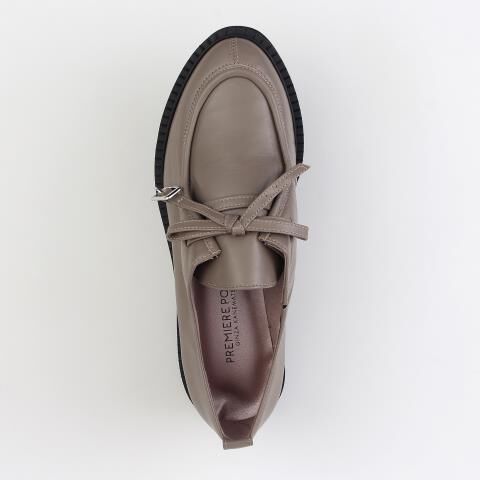 銀座かねまつ「AF255183STEOAK 【本革】【PREMIERE PORTE】モックトゥシューズ」|モカシン|