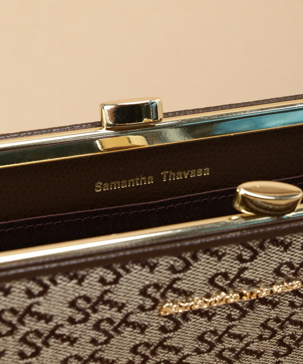 Samantha Thavasa「ST Jacquard 口金長財布」|財布|
