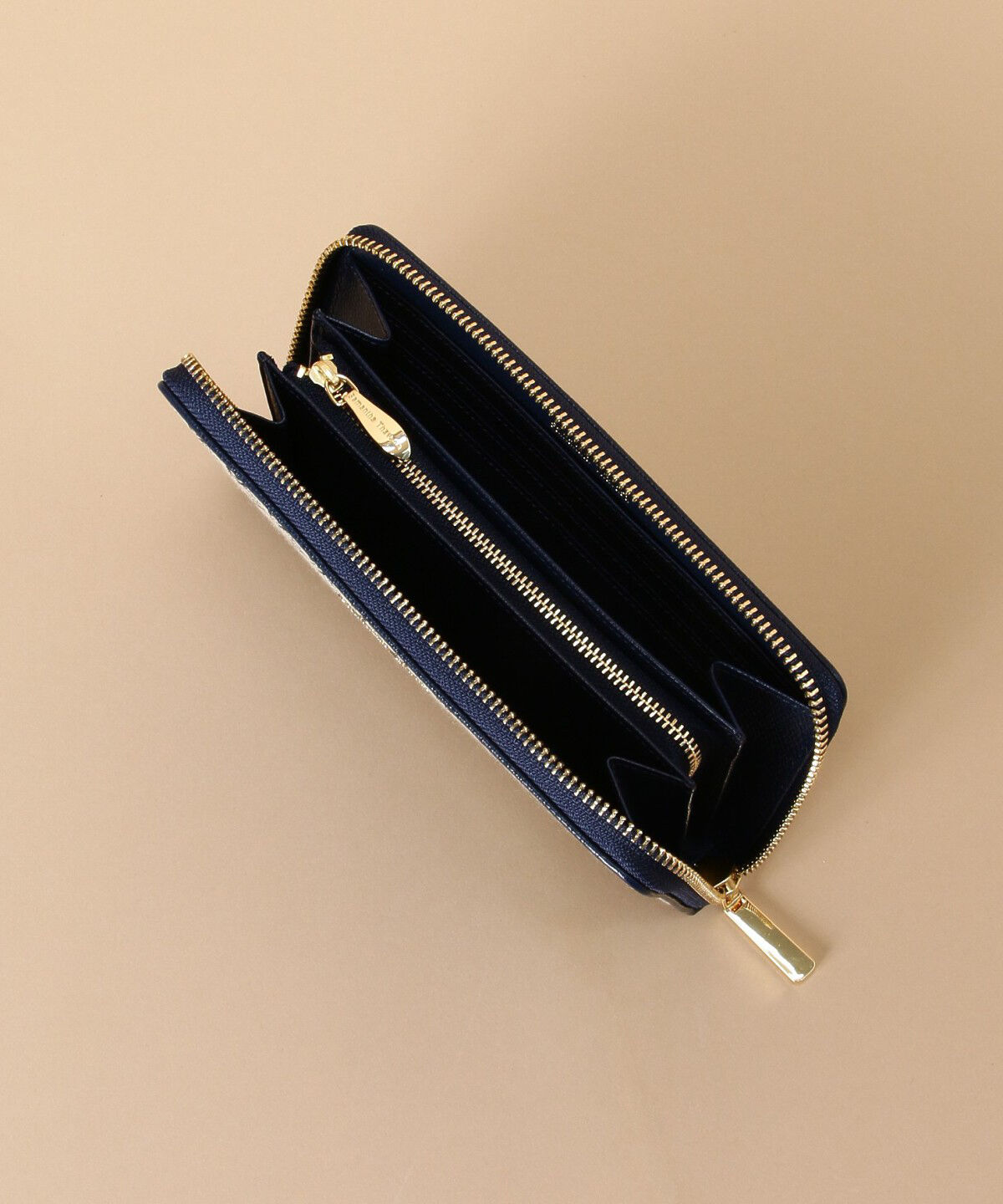 Samantha Thavasa「ST Jacquard ラウンド長財布」|財布|