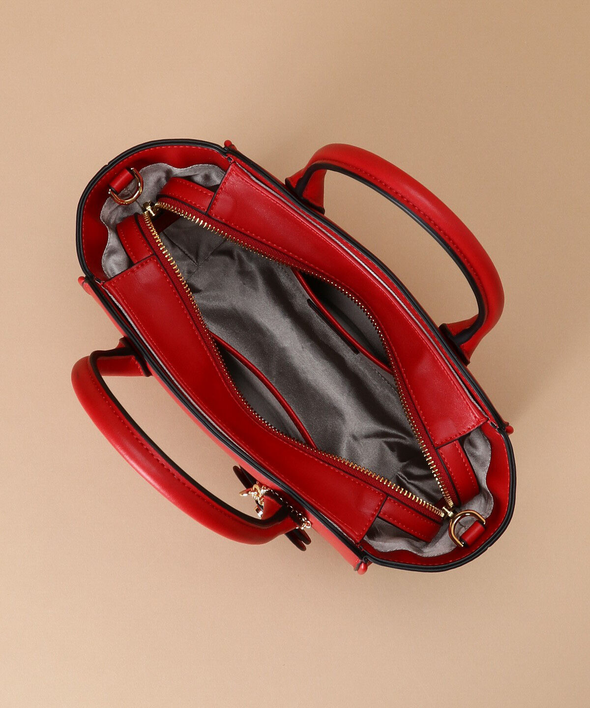 Samantha Thavasa「ミラーチャーム付きハンドバッグ」|ハンドバッグ|