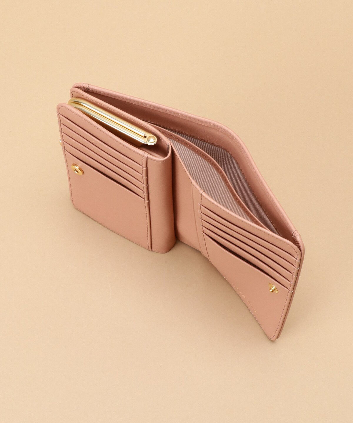 Samantha Thavasa「Pomme d'espoir ポムディスポワール 型押し口金折財布」|財布|