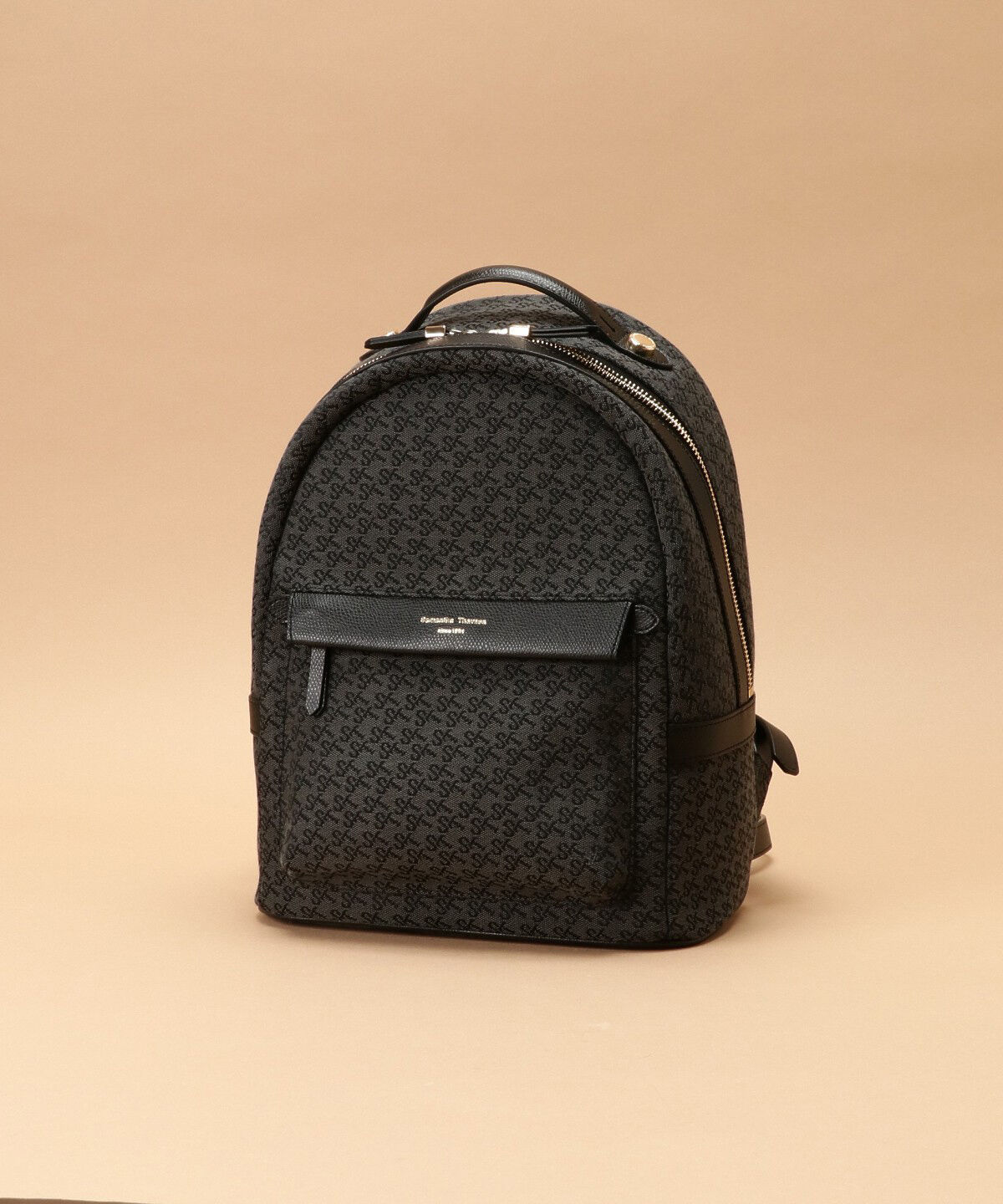 Samantha Thavasa「ST Jacquard ジョリーアーディ」|リュック|ブラック