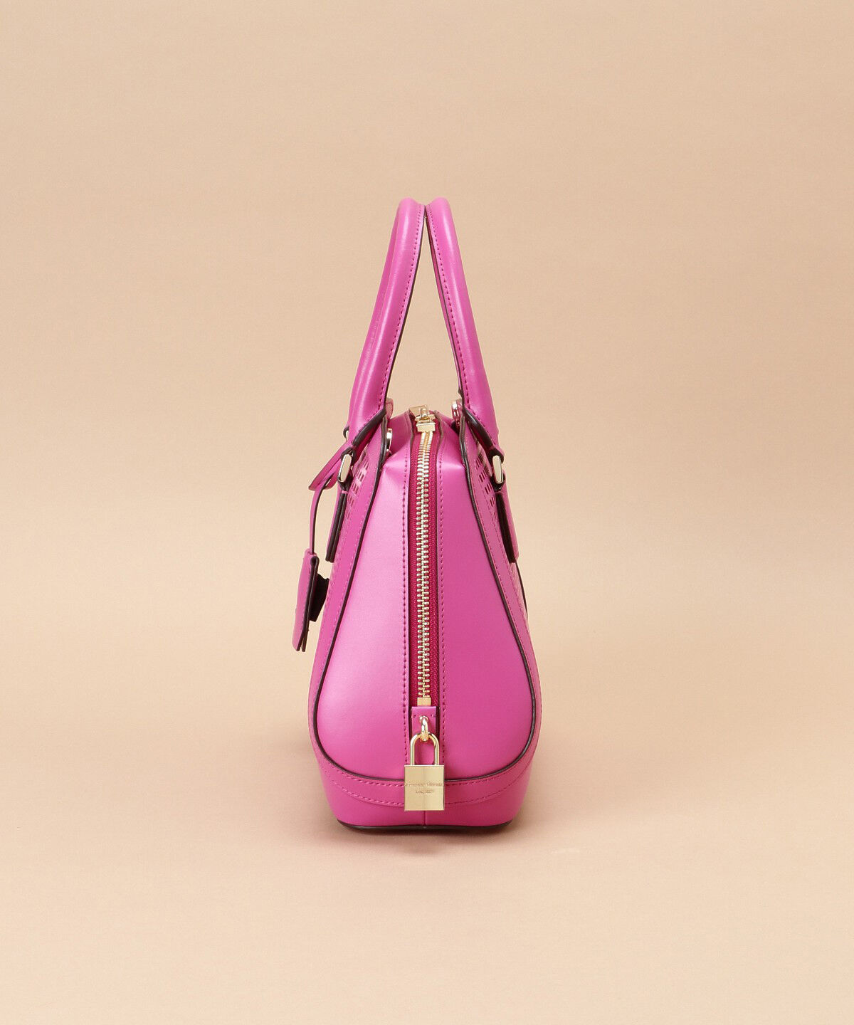 Samantha Thavasa「パンチングトラペズミニヨン ボストンバッグ」|ハンドバッグ|