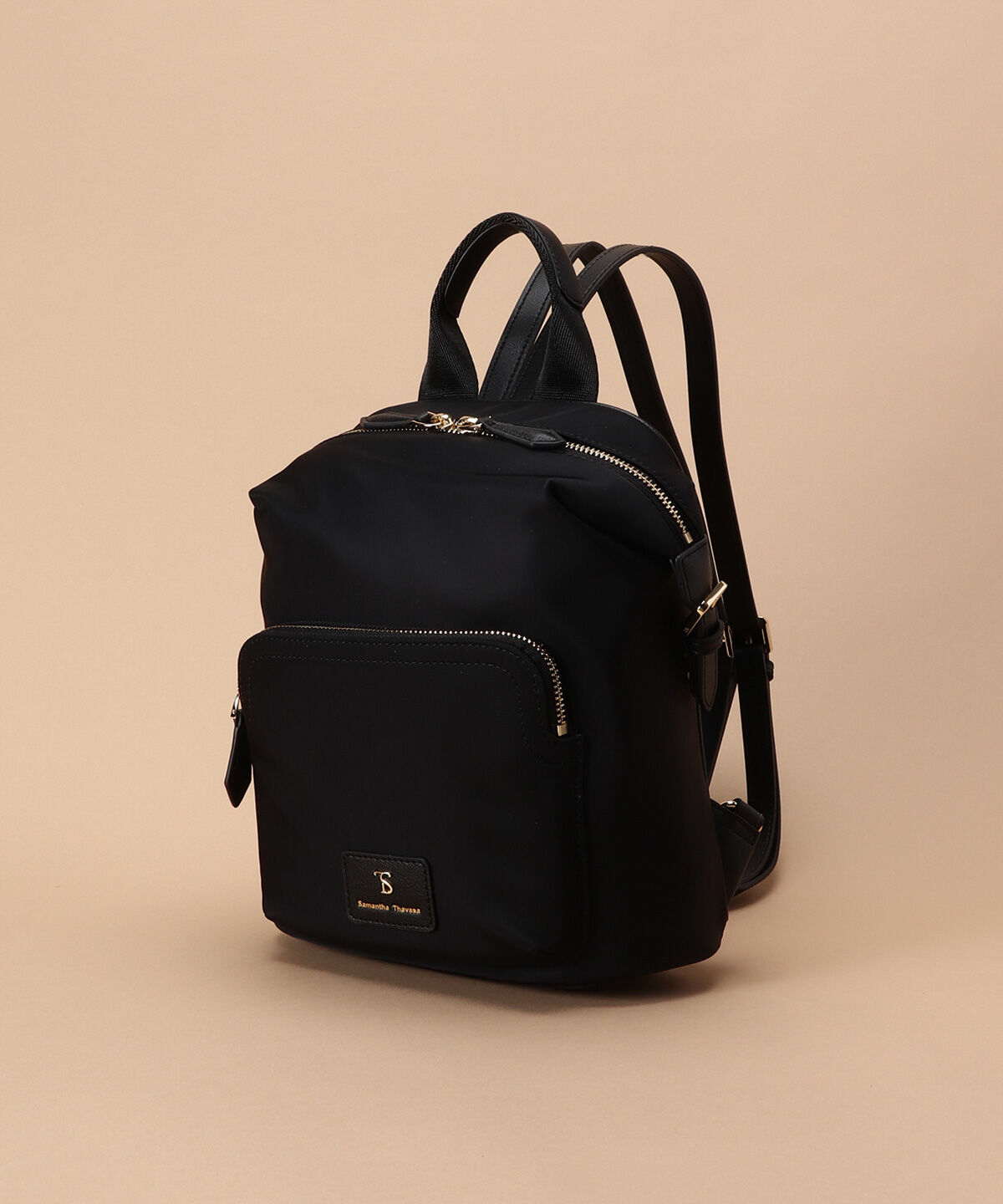 Samantha Thavasa「シンプルナイロンリュック 小サイズ」|リュック|ブラック