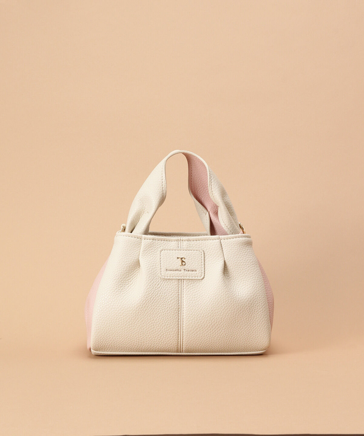 Samantha Thavasa「タックワンハンドルバッグ 小サイズ」|ハンドバッグ|
