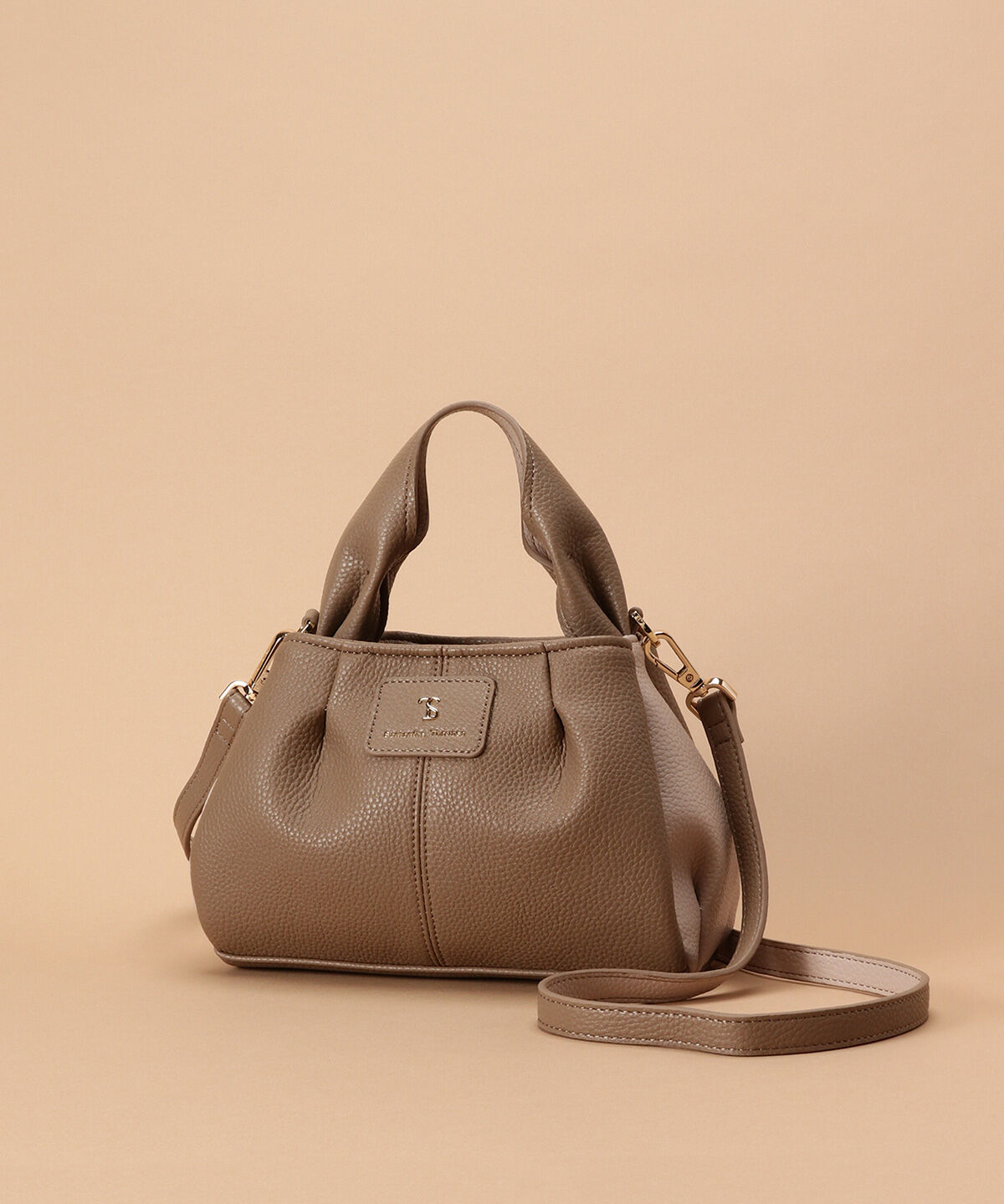 Samantha Thavasa「タックワンハンドルバッグ 小サイズ」|ハンドバッグ|