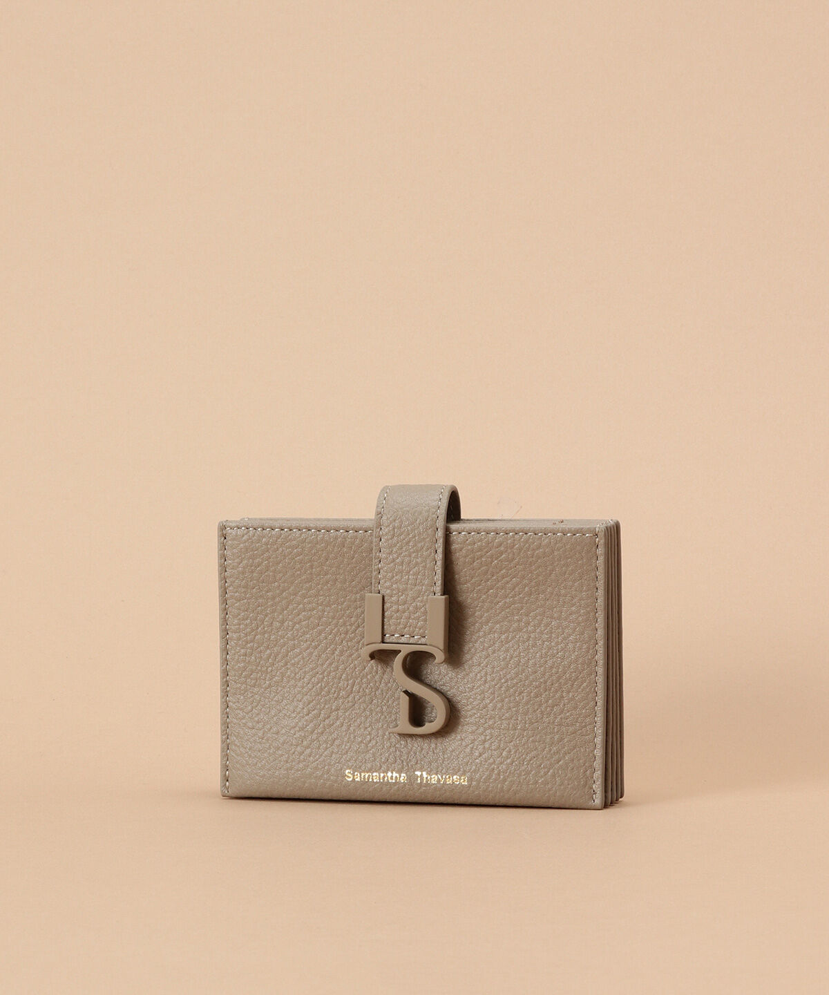 Samantha Thavasa「マットアイコン レザー カードケース」|名刺入れ・カードケース|