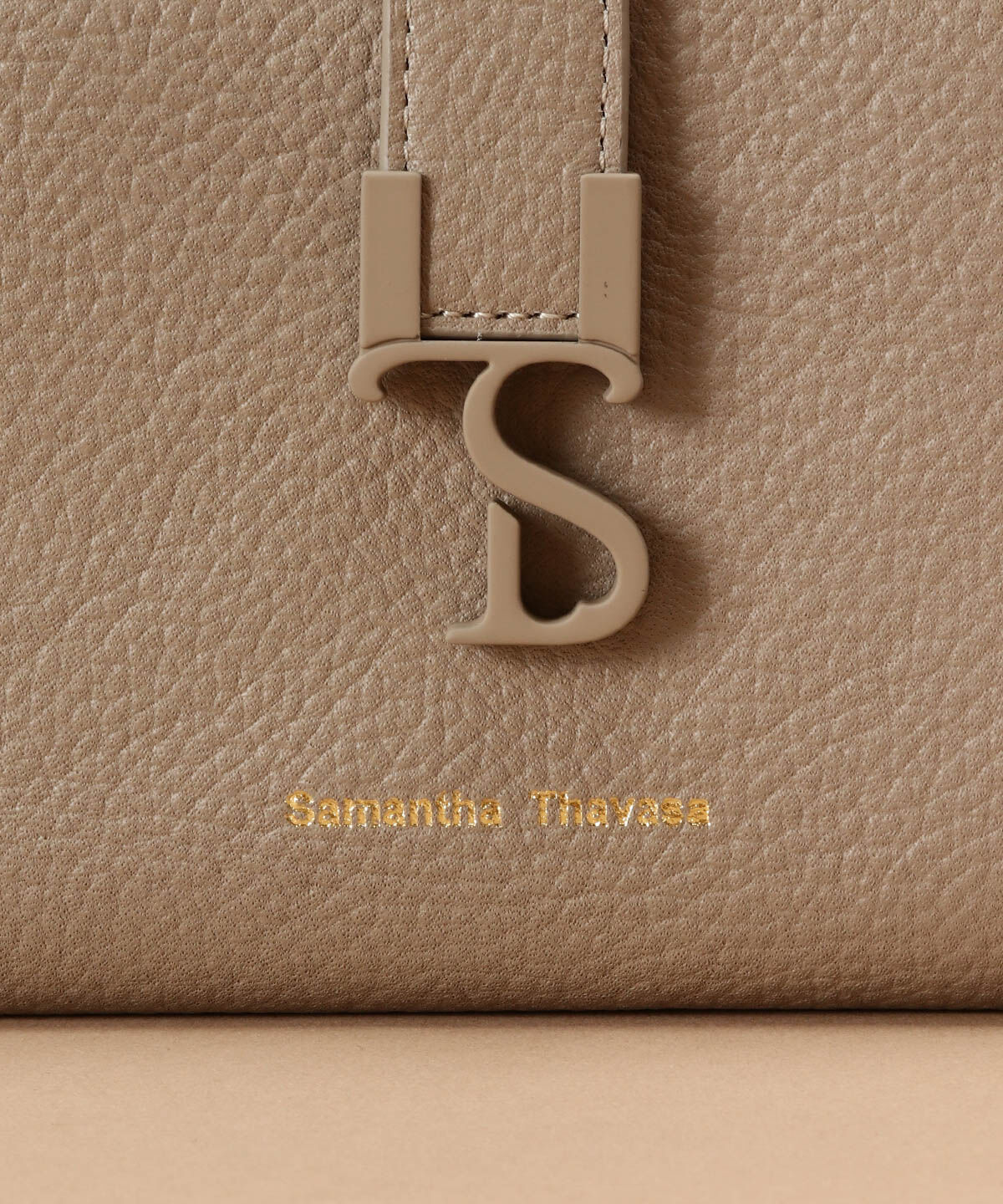 Samantha Thavasa「マットアイコン レザー 折財布」|財布|