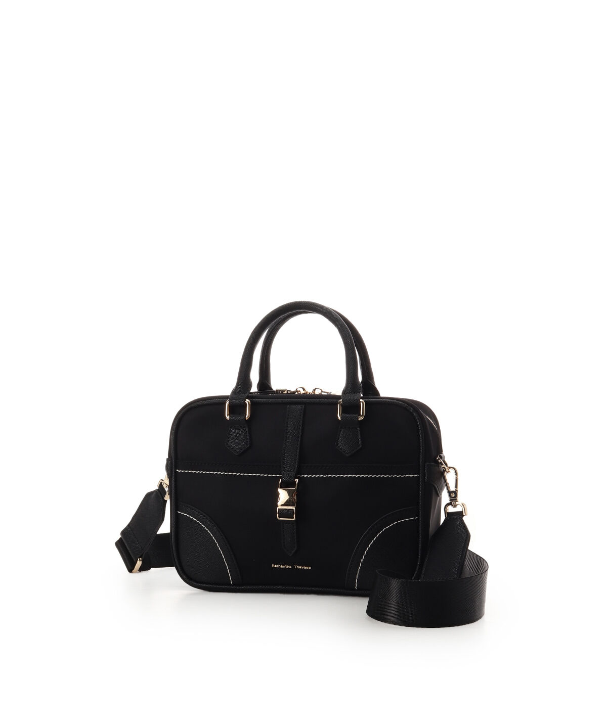 Samantha Thavasa「ナイロン&times;合皮 ハンドバッグ」|ハンドバッグ|