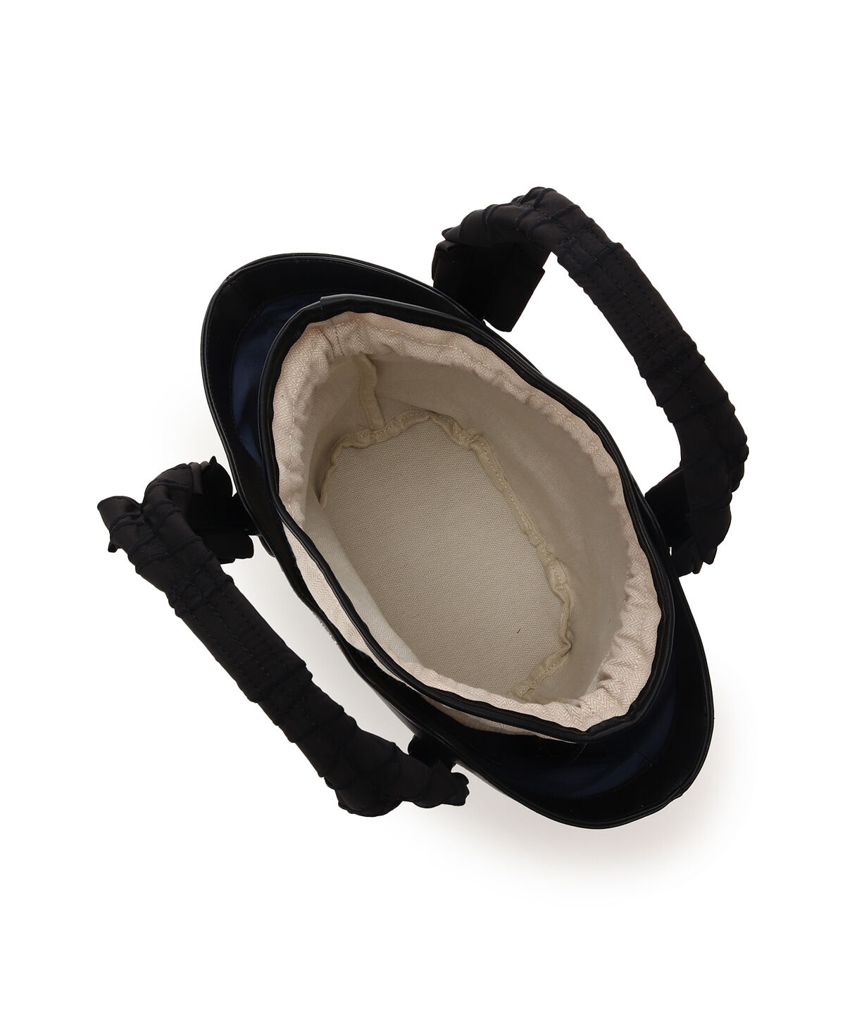 Samantha Thavasa「巾着付きフリルハンドルカゴバッグ」|ハンドバッグ|