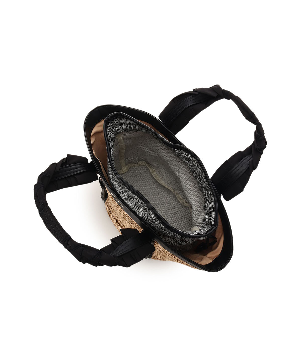 Samantha Thavasa「巾着付きフリルハンドルカゴバッグ」|ハンドバッグ|