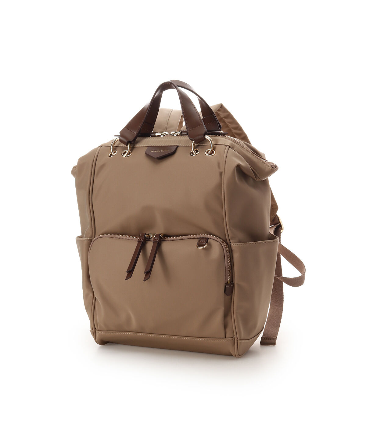 Samantha Thavasa「マルチナイロンリュック」|リュック|ベージュ