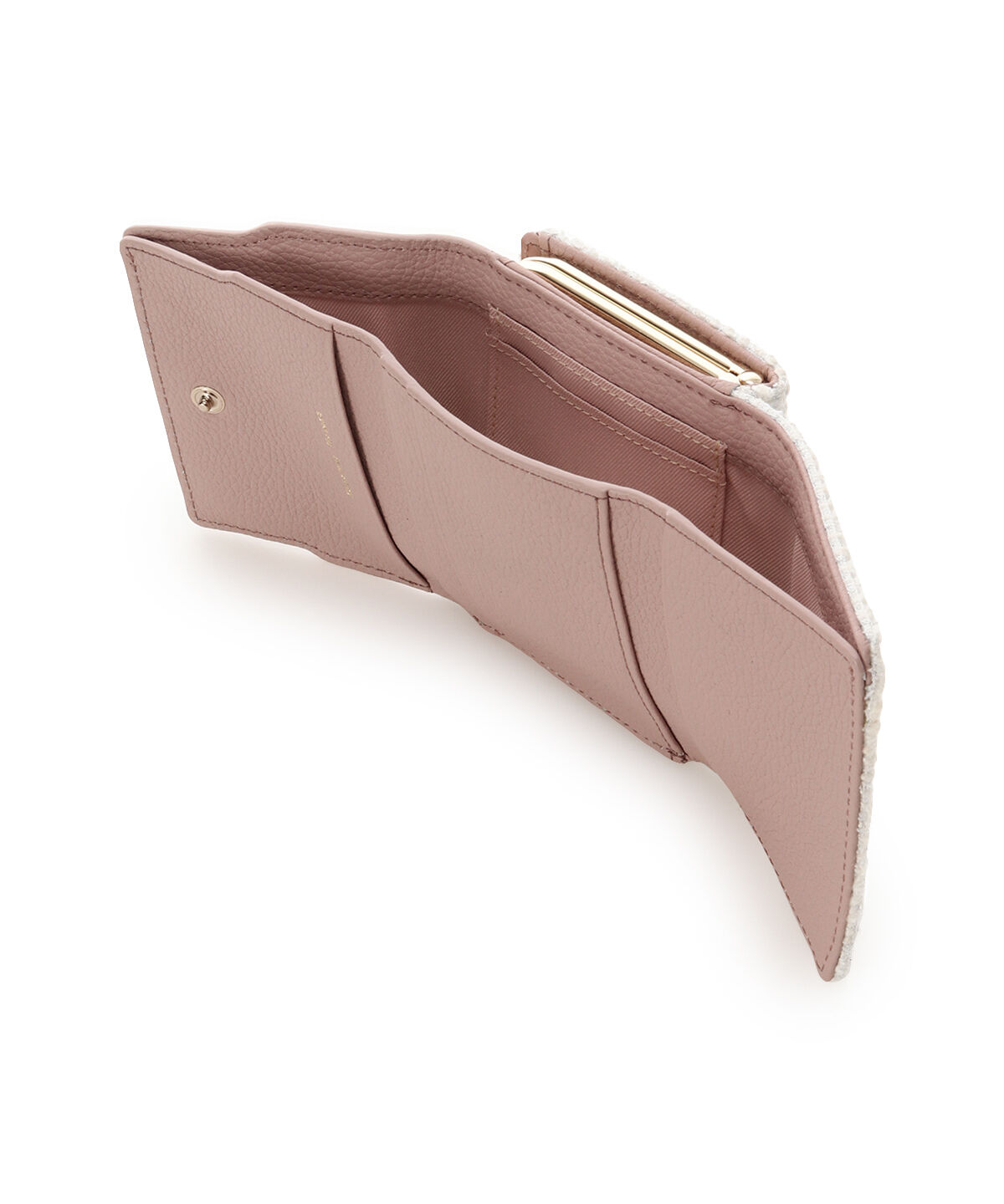 Samantha Thavasa「ループツイードデザイン エムシュシュⅢ 口金折財布」|財布|