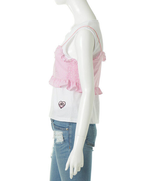  「フリルノースリーブシャツ（S）」|その他|