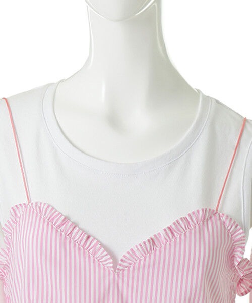  「フリルノースリーブシャツ（S）」|その他|