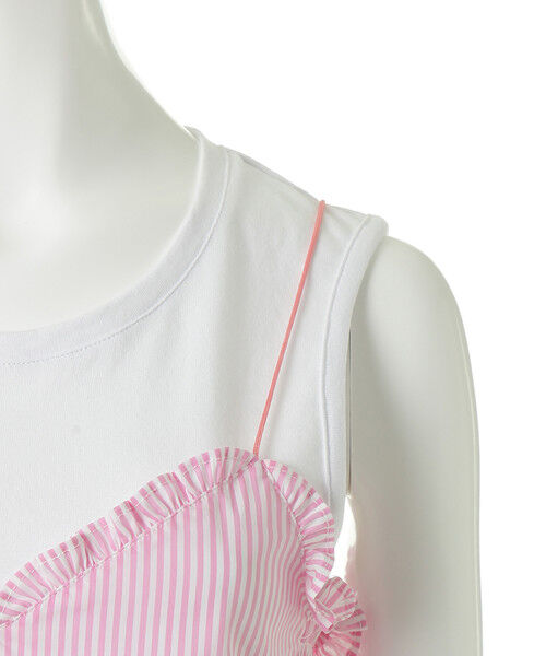  「フリルノースリーブシャツ（S）」|その他|