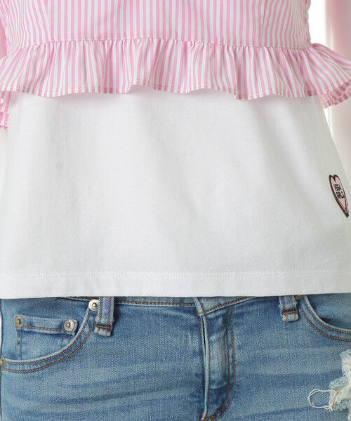  「フリルノースリーブシャツ（S）」|その他|