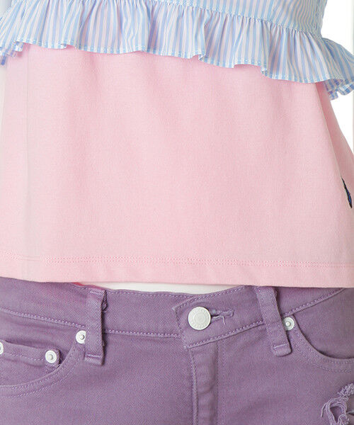  「フリルノースリーブシャツ（S）」|その他|