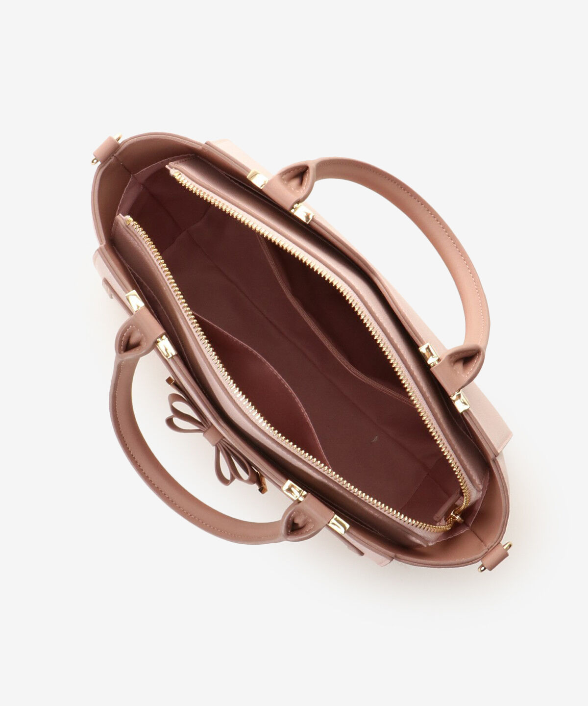 Samantha Vega「ソリッドリボントートバッグ」|ハンドバッグ|