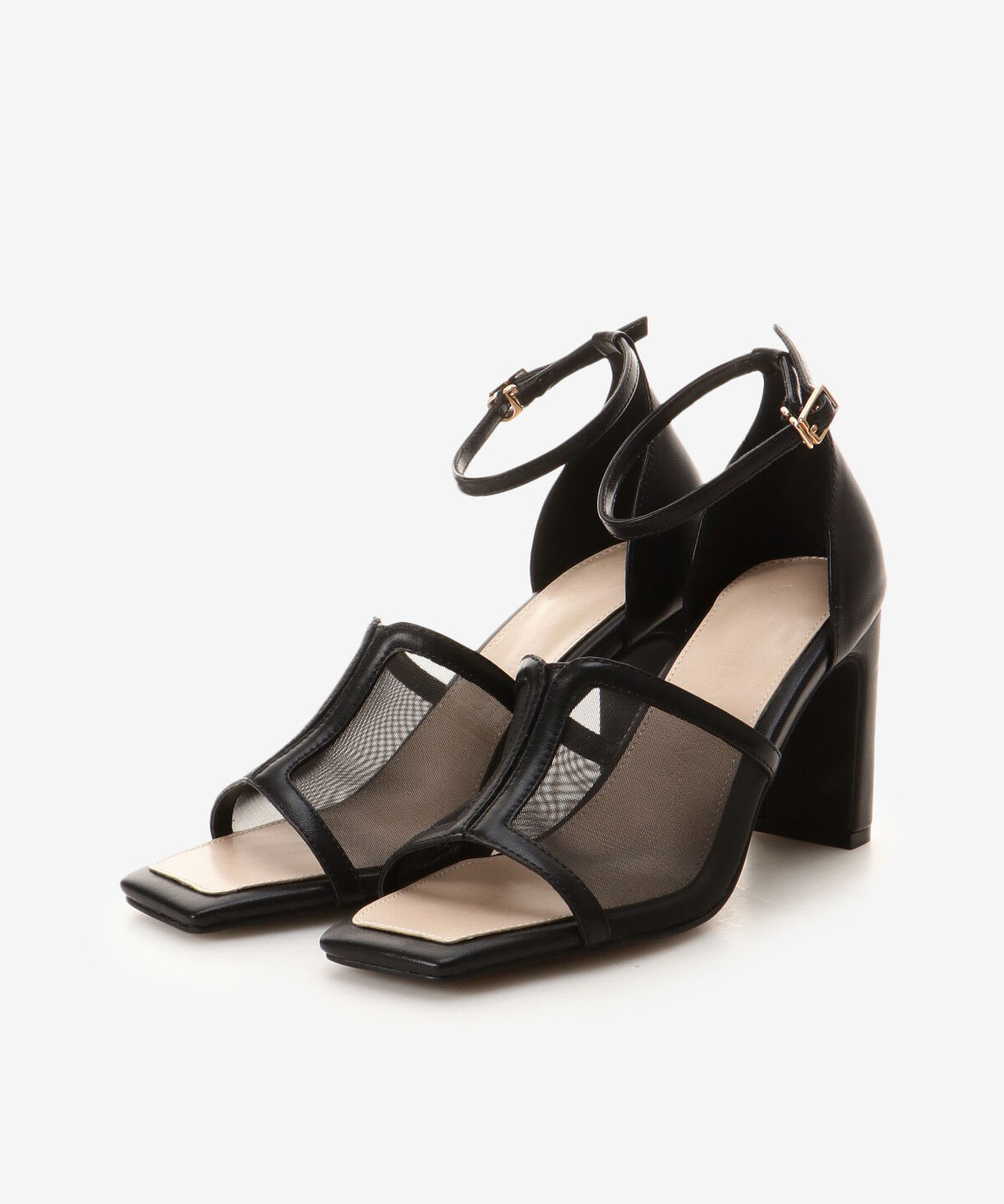 Samantha Vega「メッシュサンダル(L)」|その他|ブラック