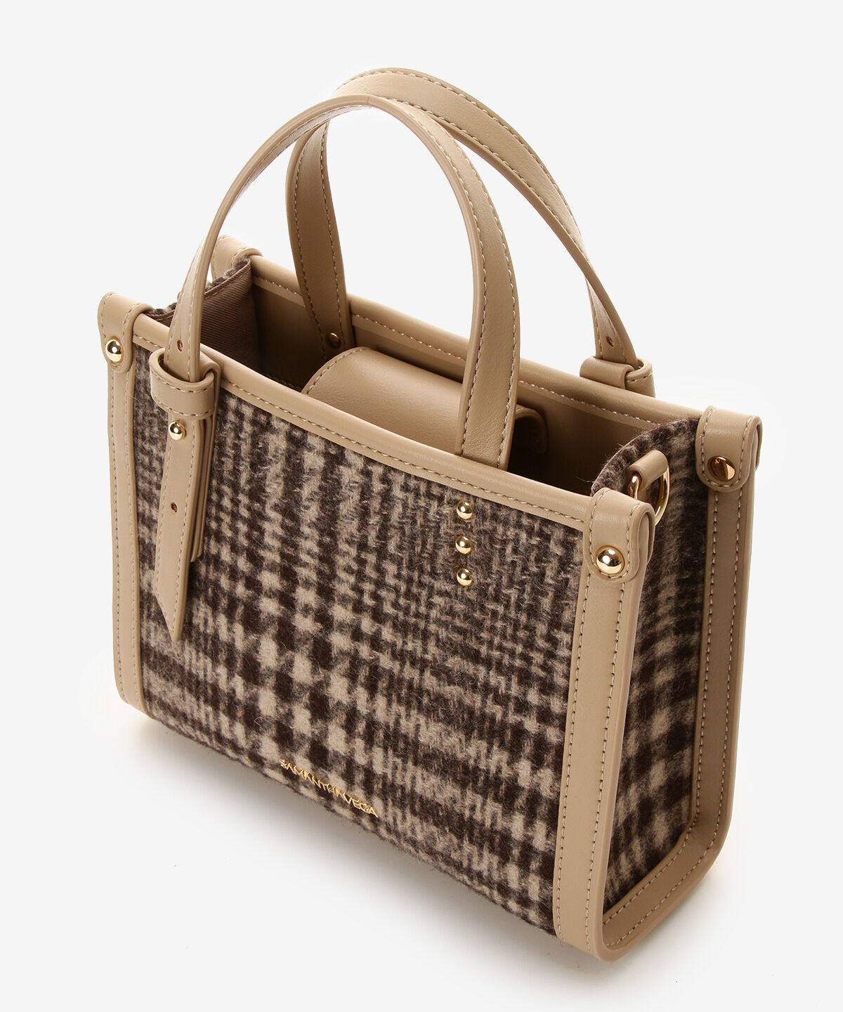 Samantha Vega「チェック横型ショルダーバッグ」|ショルダー・メッセンジャー|