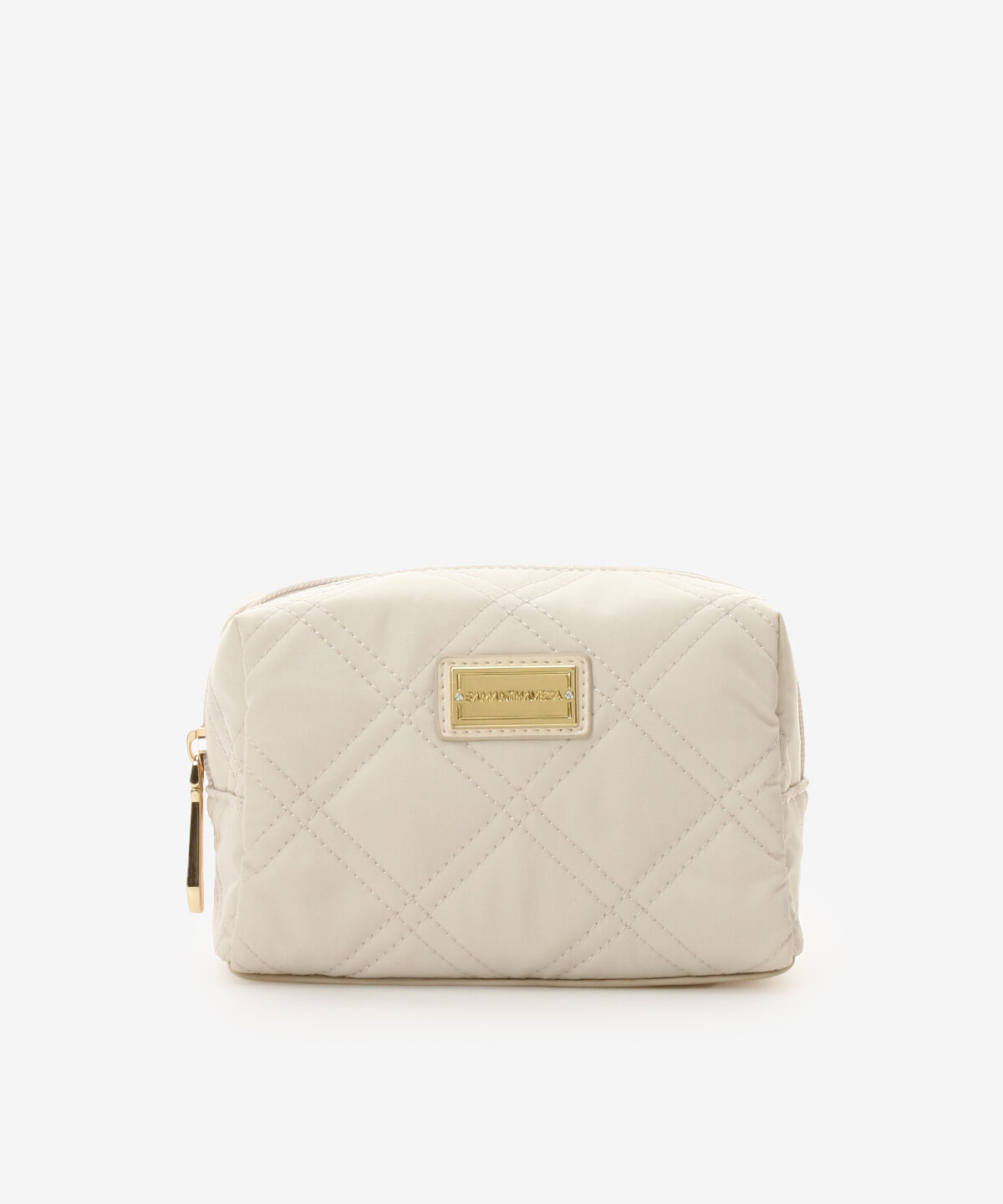 Samantha Vega「キルティングポーチ」|ポーチ|ホワイト