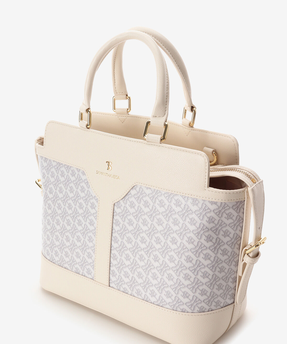 Samantha Vega「クロスプリントハンドバッグ（小）」|ハンドバッグ|