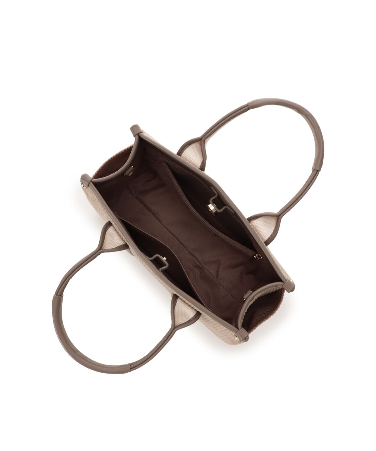 Samantha Vega「ロゴテープコーデュロイトート（小）」|ハンドバッグ|