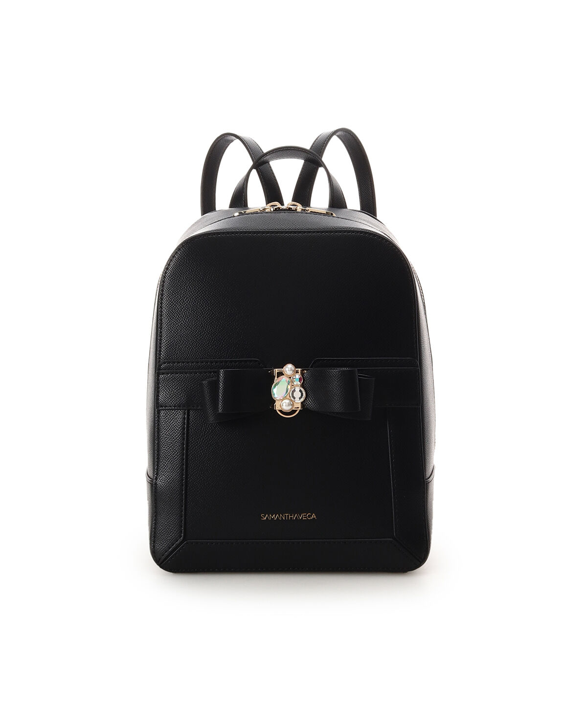 Samantha Vega「ジュエルリボンリュック」|リュック|ブラック