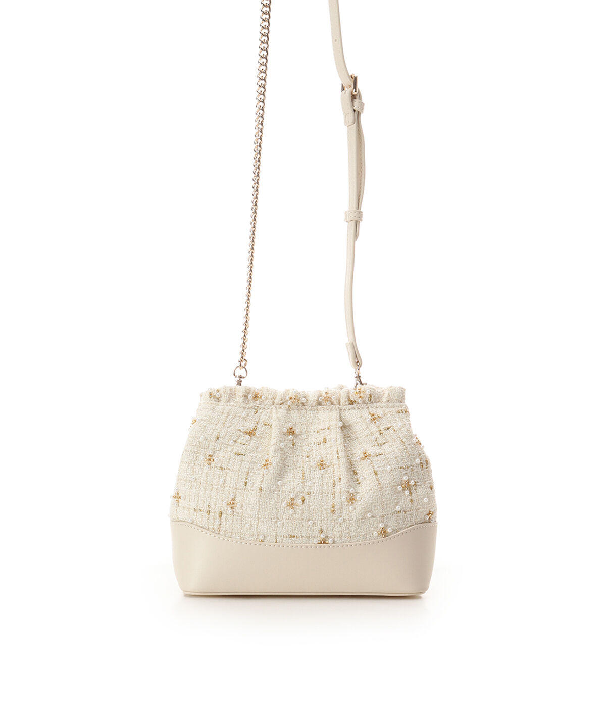 Samantha Vega「ツイードチェーンショルダーバッグ」|ショルダー・メッセンジャー|