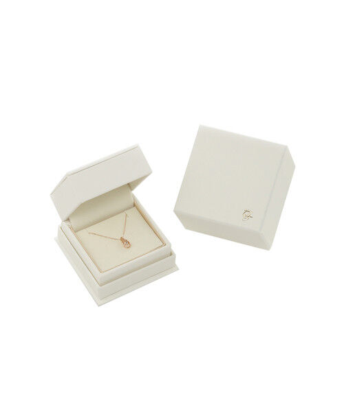 Samantha Tiara「K10 PG シンプルドロップネックレス」|ネックレス|