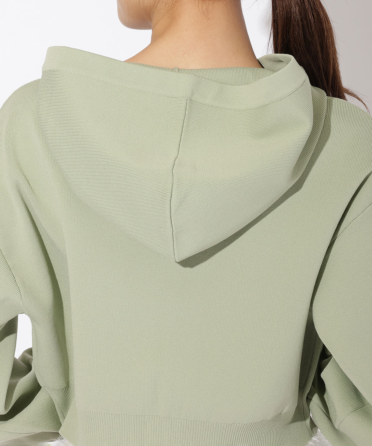 アンドクチュール「スポンディッシュニットパーカー」|パーカー|