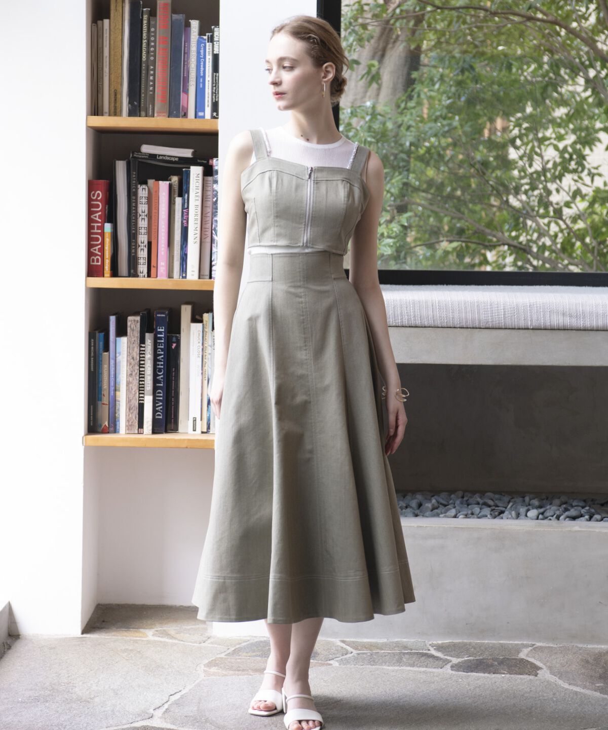 アンドクチュール「2wayデニムセットアップ」|ワンピース|