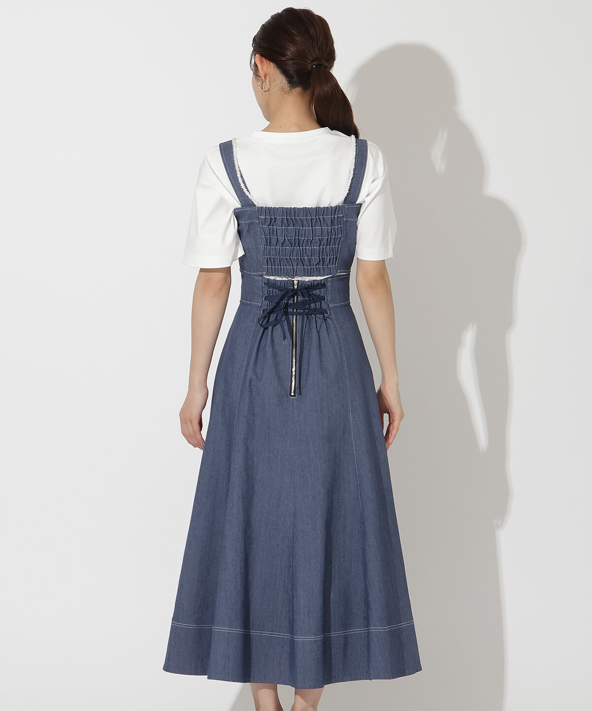 アンドクチュール「2wayデニムセットアップ」|ワンピース|