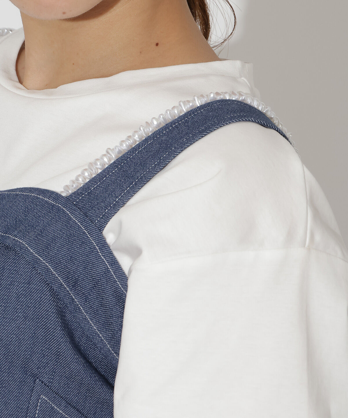 アンドクチュール「2wayデニムセットアップ」|ワンピース|